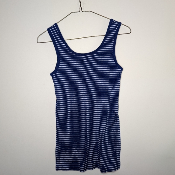 Blue and White Tank Top - Picture 2 of 2